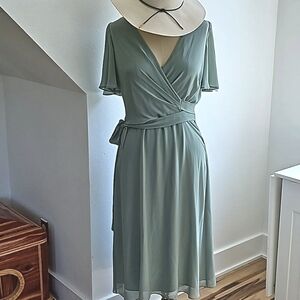 Sage Green Dress